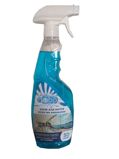 Засіб для миття скла NEBOLIGHT, 500мл